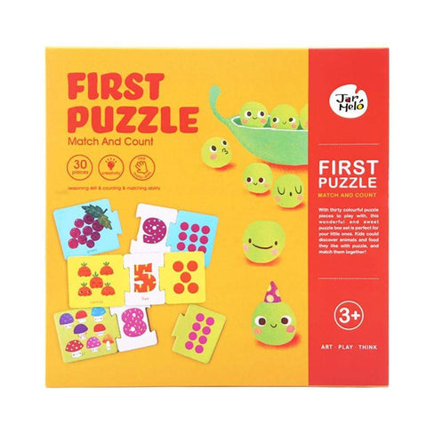 First Puzzle-Match And Count