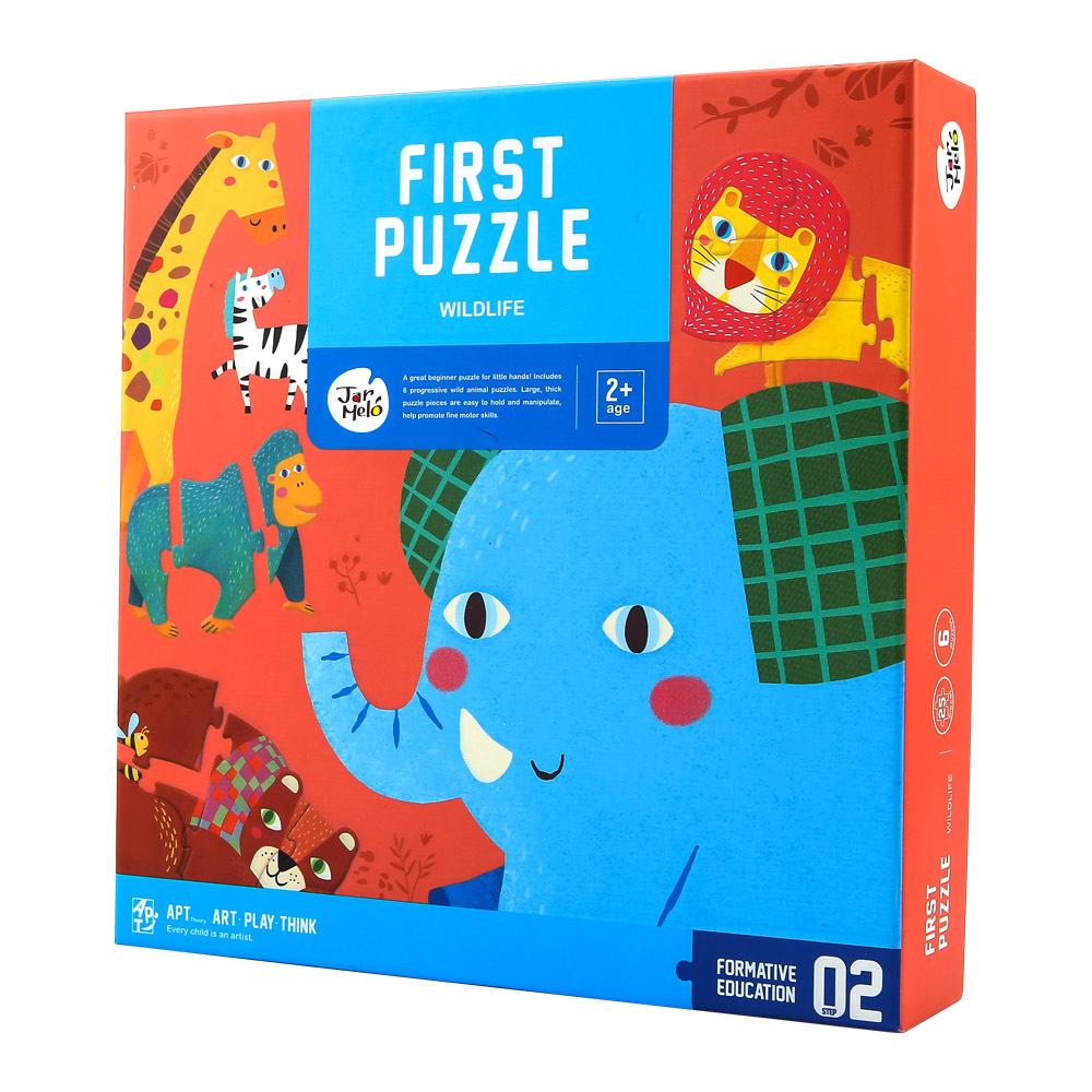 toys for infant First Puzzle - Wildlife
