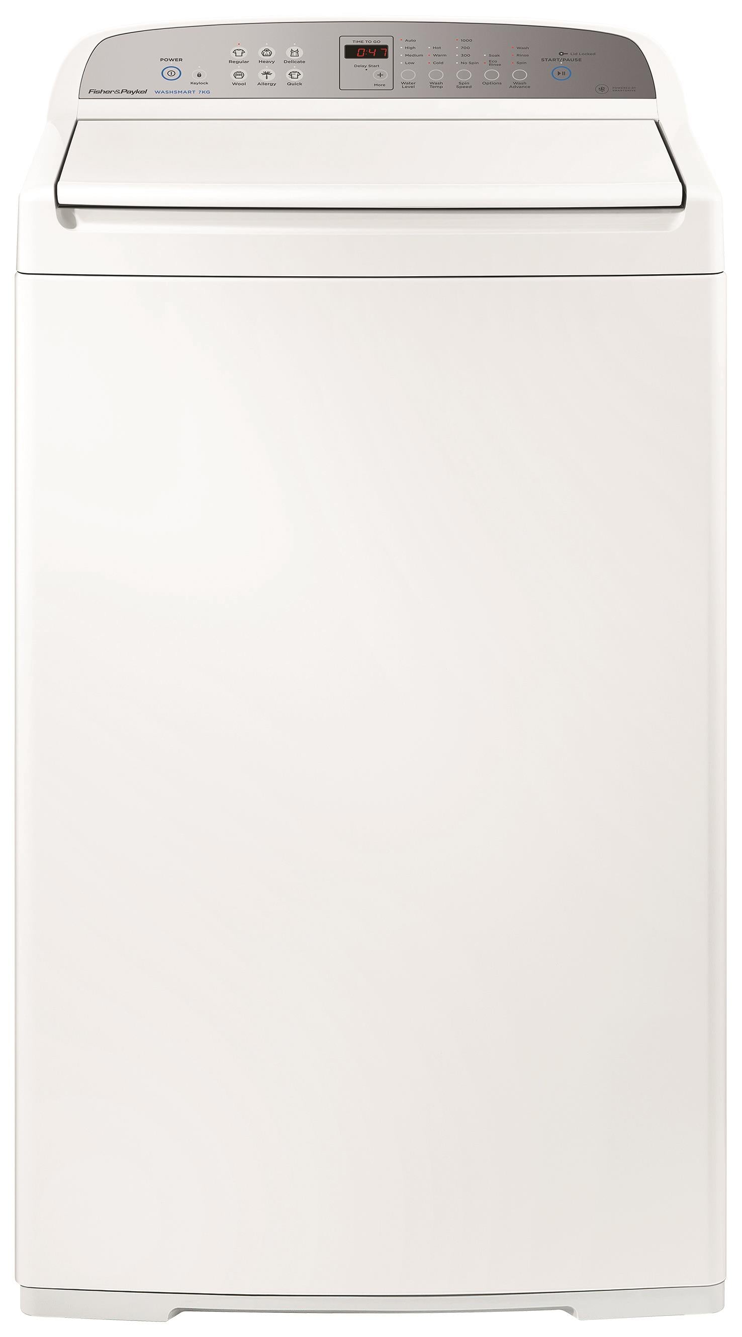 Fisher & paykel washsmart 7kg top load washing machine Simple deals