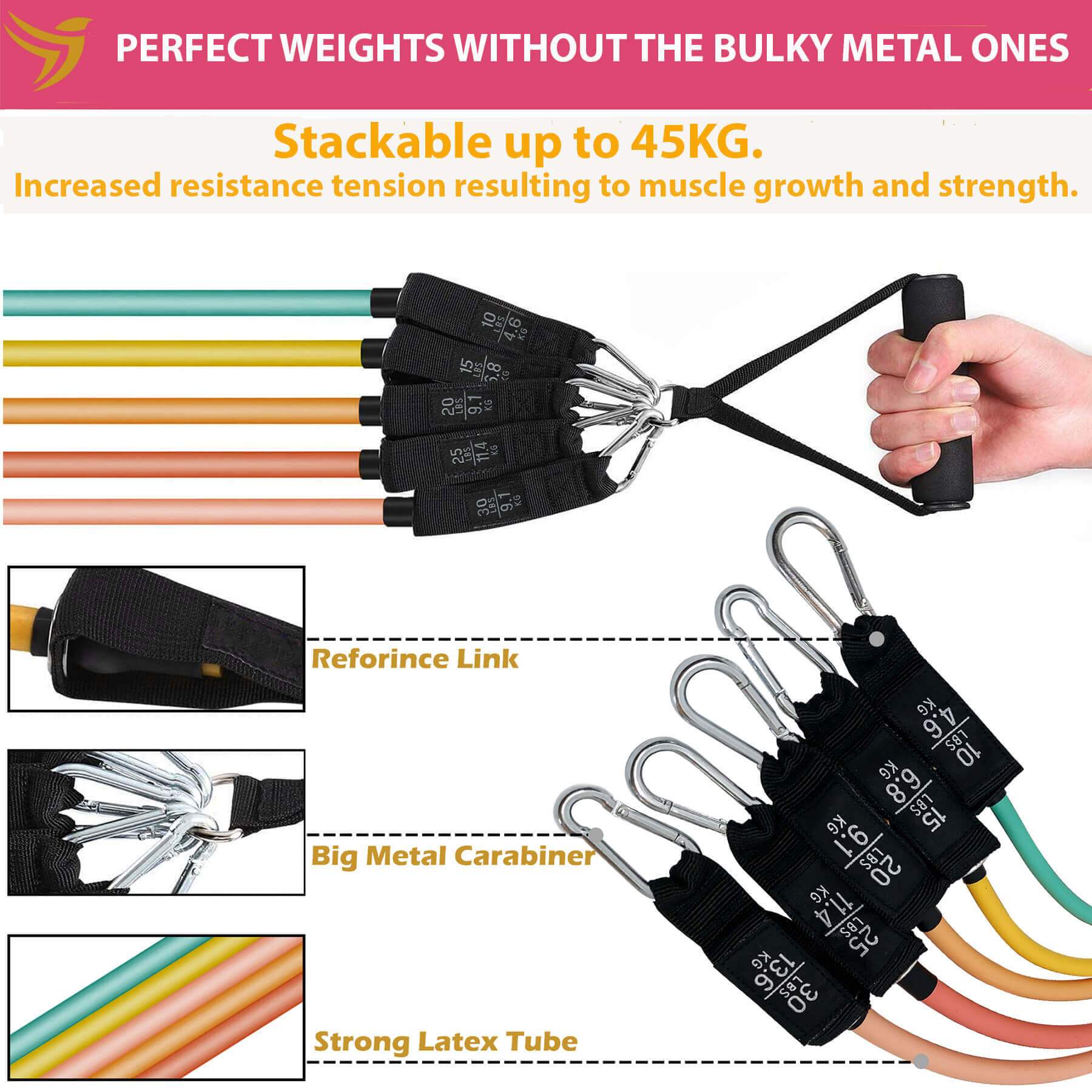 sports & outdoors Fitness Set Box with Wrapped Gift Box