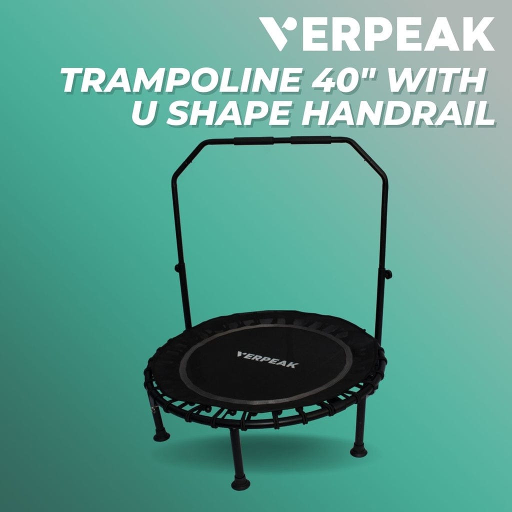 Fitness Trampoline 40" with U Shape Handrail VP-TP-102-JDI