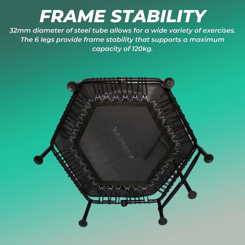 Fitness Trampoline 40" with U Shape Handrail VP-TP-102-JDI