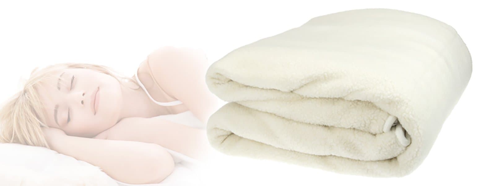 Fleece 9 Level Heated Settings Electric Blanket - King