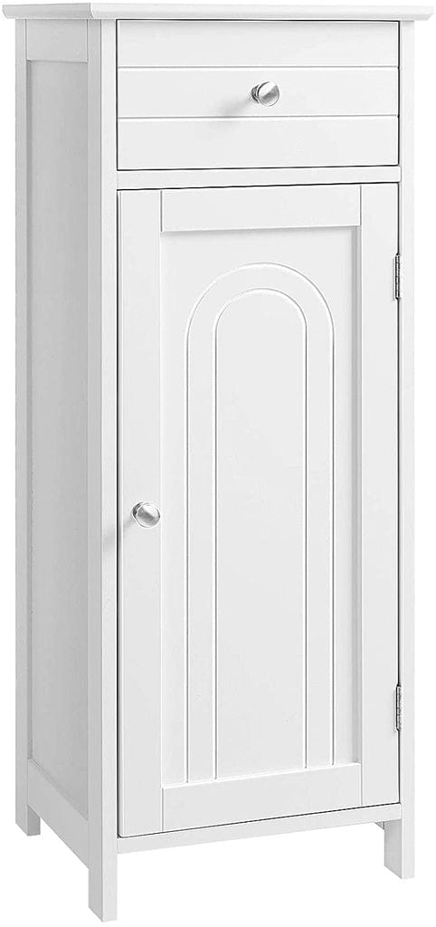 Floor Cabinet with 1 Door and Drawer White BBC48WT