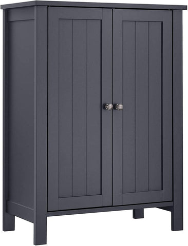 Floor Cabinet with 2 Doors Gray BCB60GY