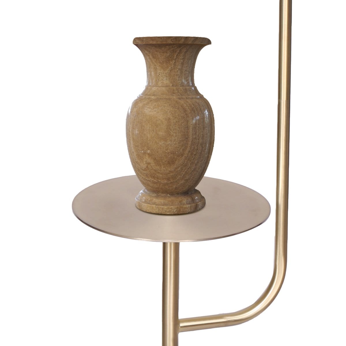 Floor Lamp With Metal End Table