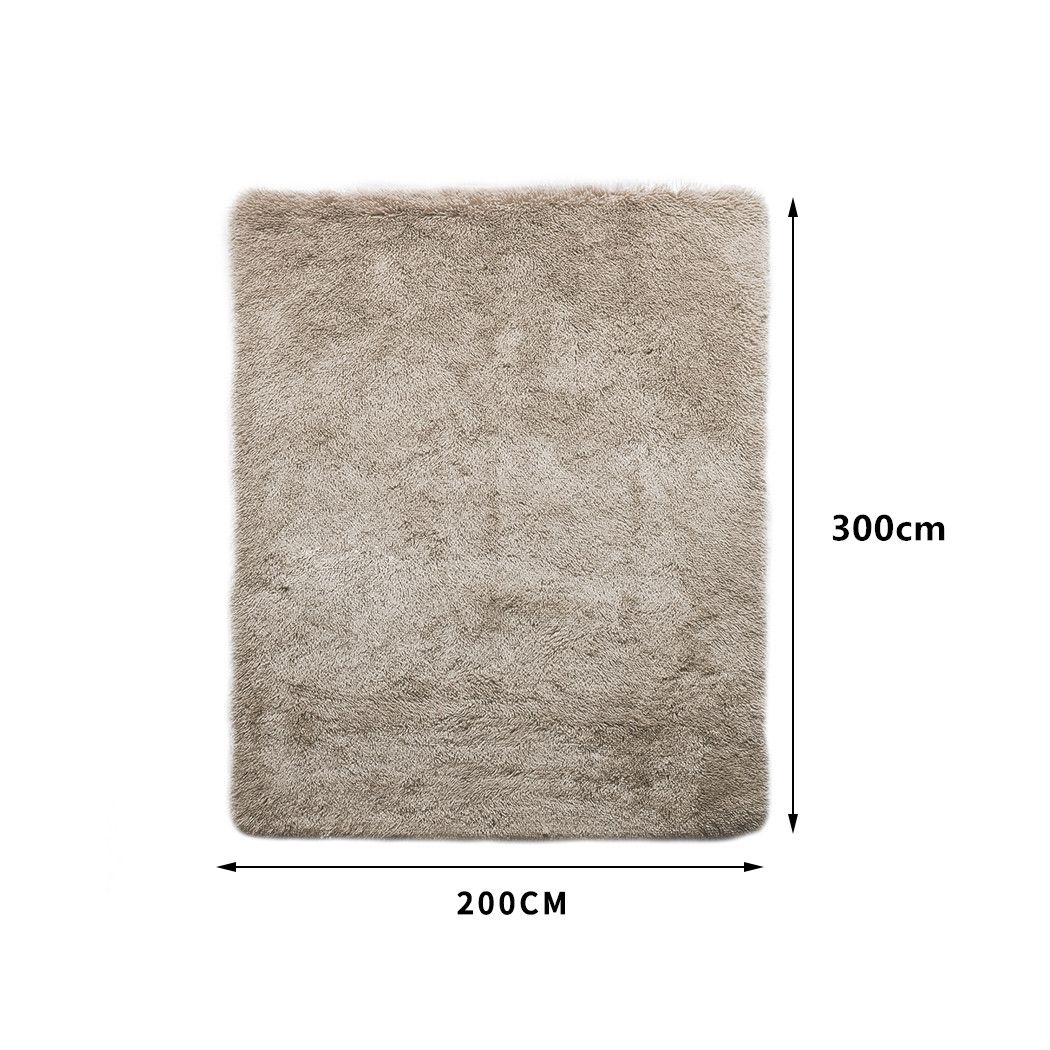 Floor Mat Rugs Shaggy Rug Area Carpet Large Soft Mats 300x200cm