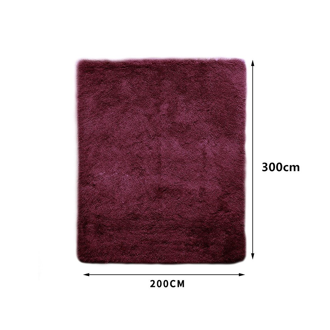 Floor Mat Rugs Shaggy Rug Area Carpet Large Soft Mats 300x200cm