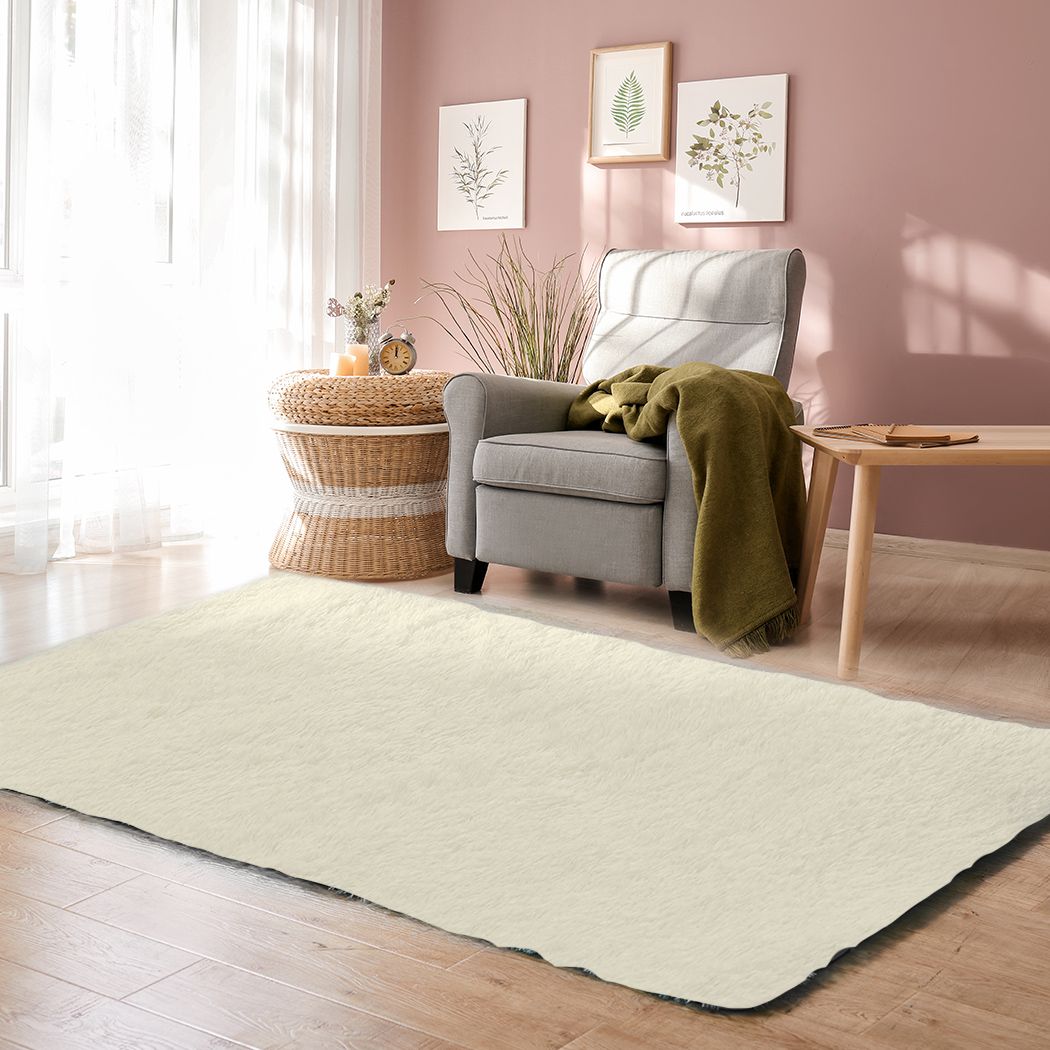 Floor Mat Rugs Shaggy Rug Area Carpet Large Soft Mats 300x200cm