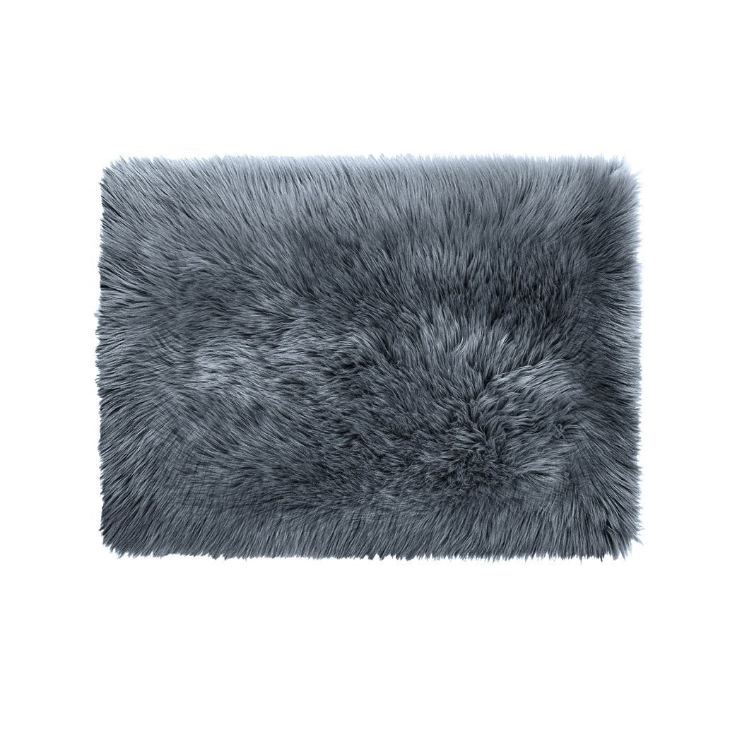 living room Floor Rug Carpet Bedroom Living Room Mat 80X150 Dark Grey