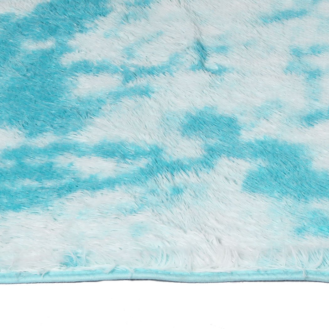 Living Room Floor Rug Shaggy Rugs Soft Large Carpet Area Tie-dyed Maldives 200x230cm