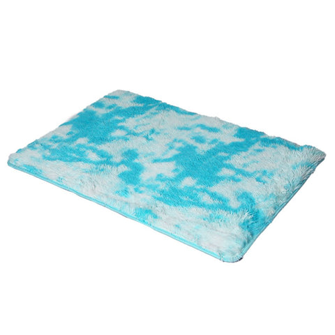 Living Room Floor Rug Shaggy Rugs Soft Large Carpet Area Tie-dyed Maldives 200x230cm