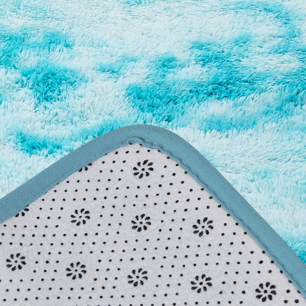 Living Room Floor Rug Shaggy Rugs Soft Large Carpet Area Tie-dyed Maldives 200x230cm