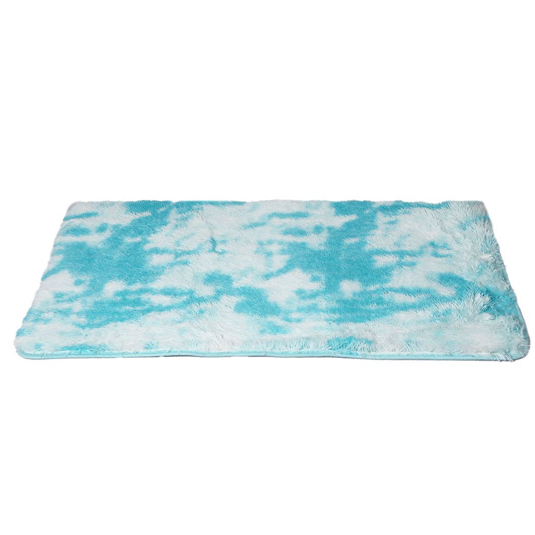 Living Room Floor Rug Shaggy Rugs Soft Large Carpet Area Tie-dyed Maldives 200x230cm