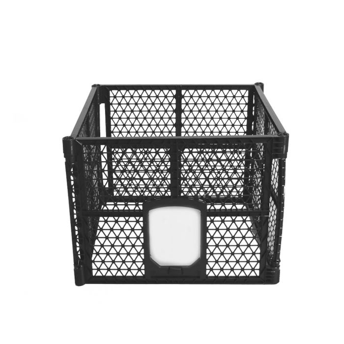 Foldable Dog Play Pens Plastic Garden Outdoor 4 Panels