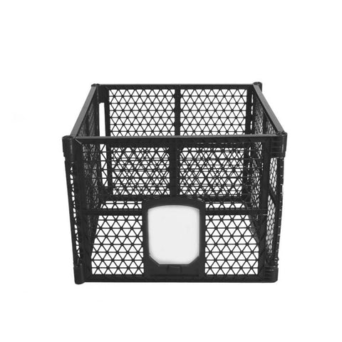 Foldable Dog Play Pens Plastic Garden Outdoor 4 Panels