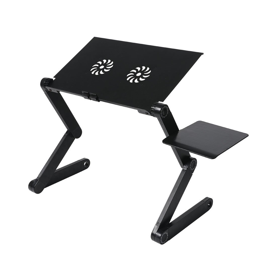office & study Foldable Laptop Desk Adjustable Stand Sofa Table Tray Mouse Board Portable Riser