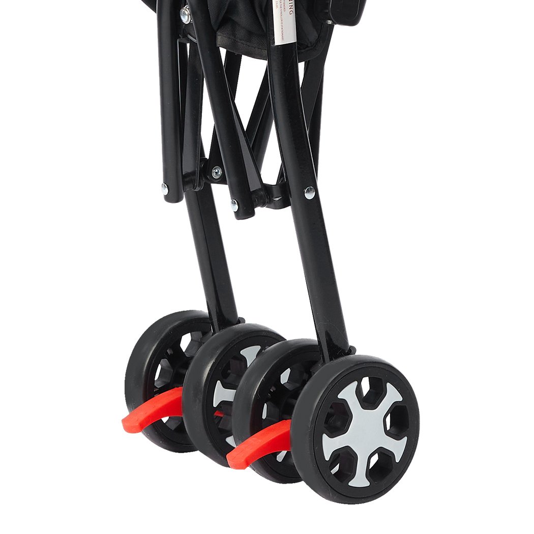 pet stroller Foldable Pet Stroller Pushchair Black