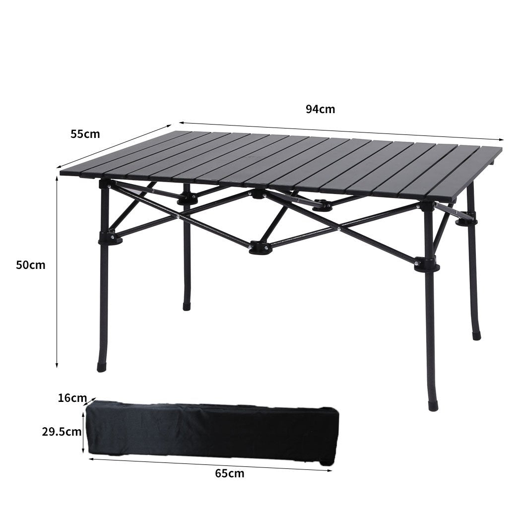 Camping Table Folding camping table black