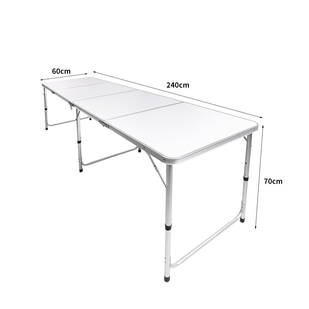 camping / hiking Folding Camping Table Portable Picnic Outdoor Foldable Tables Aluminium BBQ Desk