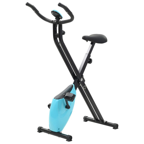 Folding Magnetic Exercise Bike Xbike 2.5 kg Black Blue