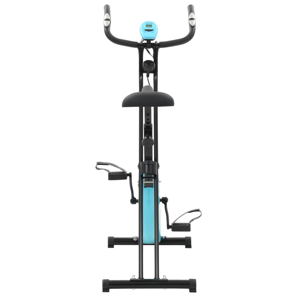 Folding Magnetic Exercise Bike Xbike 2.5 kg Black Blue