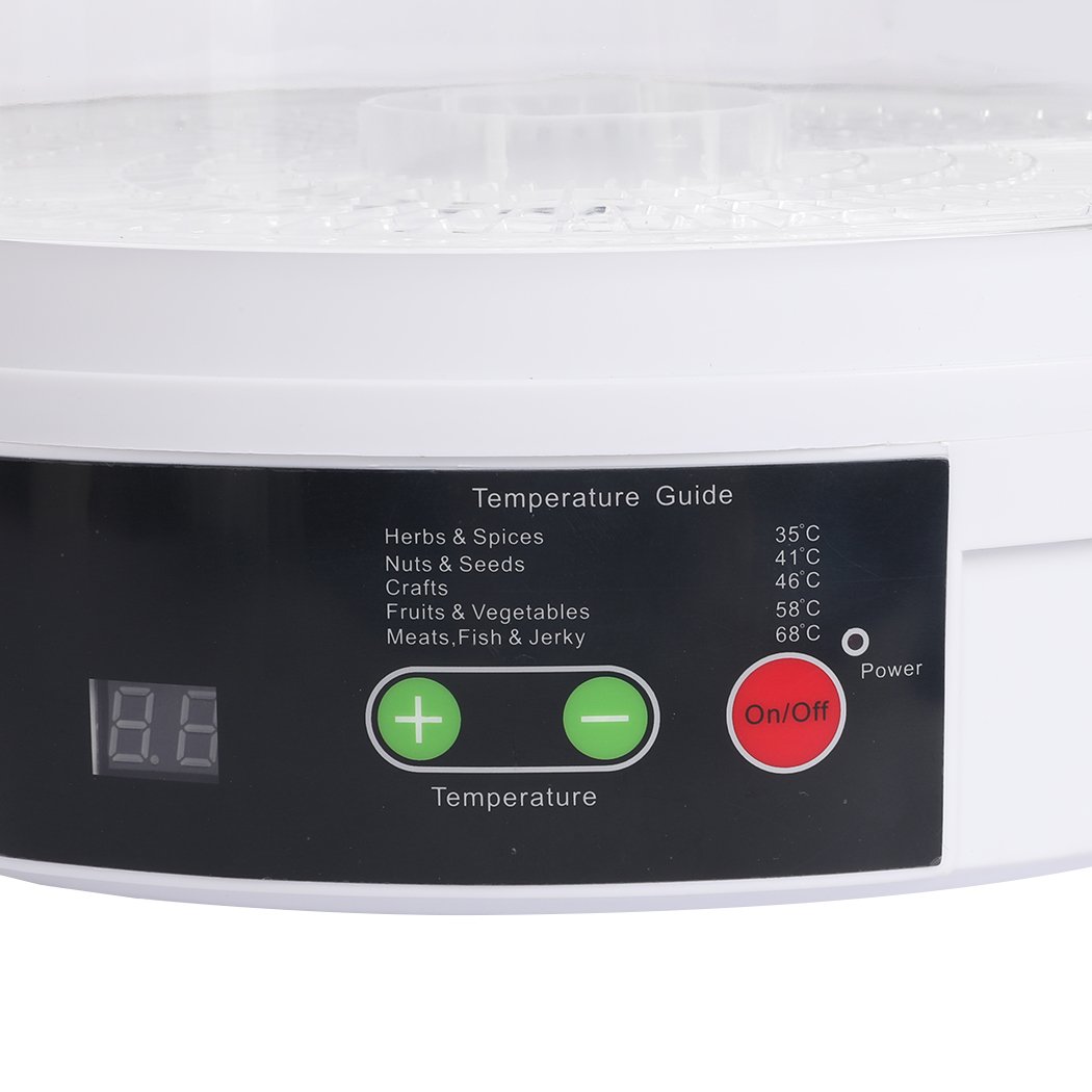 kitchen supplies Food Dehydrators With 7 Trays-White