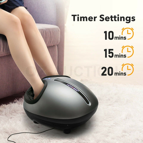 Foot Massager Ankle Heel Kneading Rolling Massage Machine