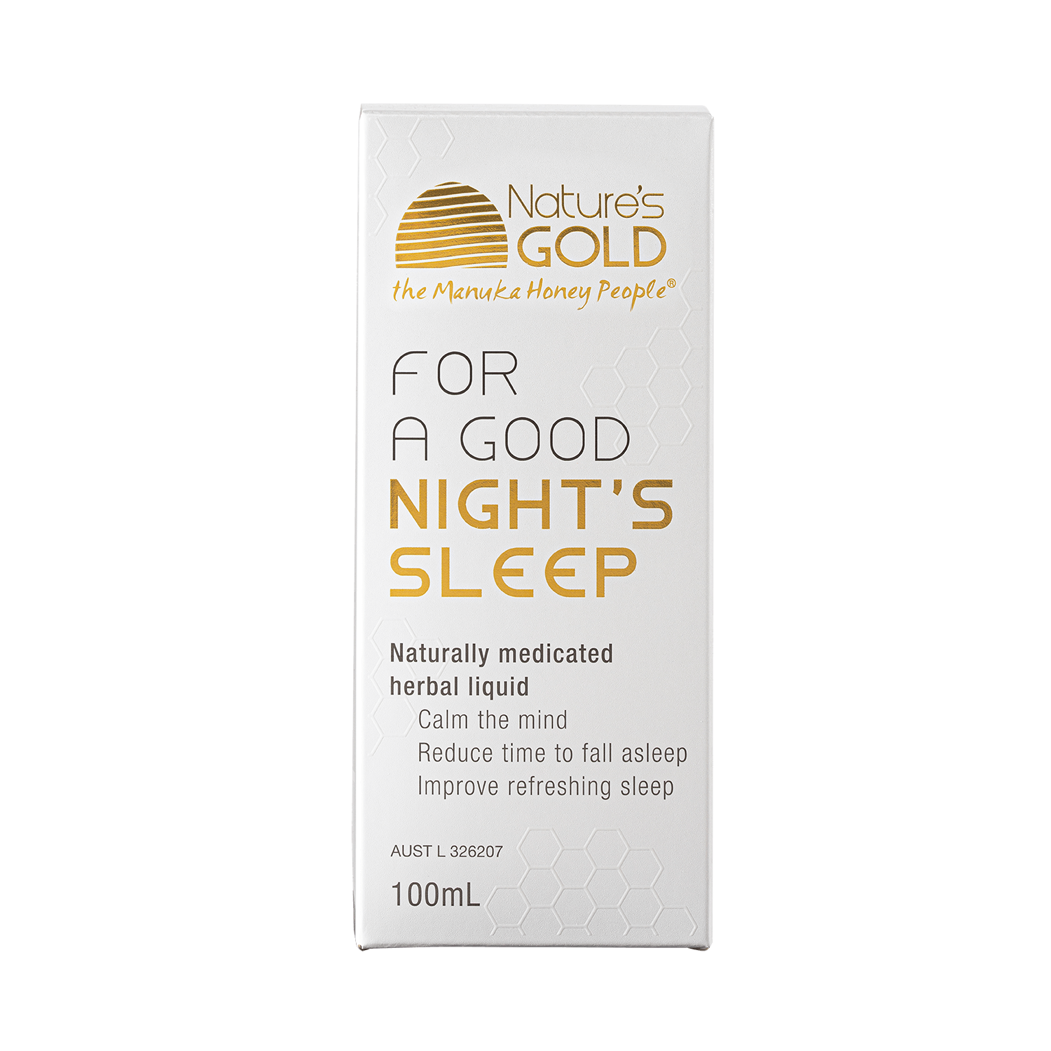 FOR A GOOD NIGHT'S SLEEP WITH MANUKA HONEY