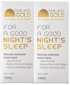 FOR A GOOD NIGHT'S SLEEP WITH MANUKA HONEY