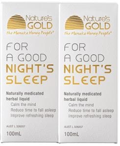 FOR A GOOD NIGHT'S SLEEP WITH MANUKA HONEY