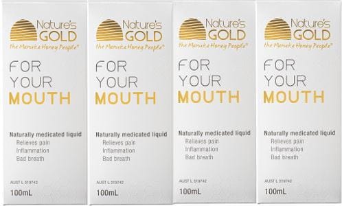 FOR YOUR MOUTH WITH MANUKA HONEY