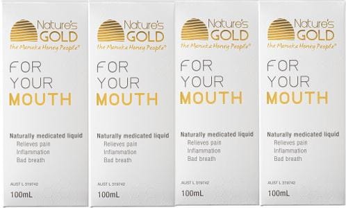 FOR YOUR MOUTH WITH MANUKA HONEY