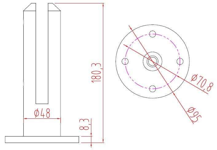 DIY Frameless Pool Glass Fencing Clamps Spigots