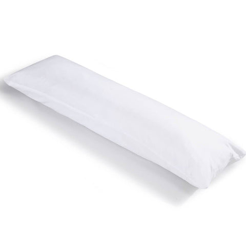Full Long Pillow Luxury Slip Cotton Maternity Pregnancy 150Cm Grey