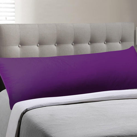maternity supplies Full Long Pillow Luxury Slip Cotton Maternity Pregnancy 150Cm Plum