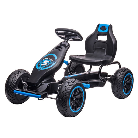 G18 Kids Ride On Pedal Go Kart - Blue