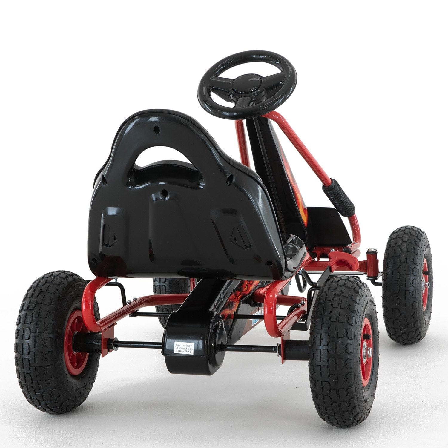 G95 Kids Ride On Pedal-Powered Go Kart  - Red