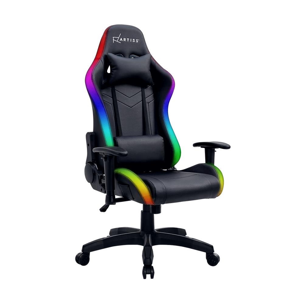 early sale simpledeal Gaming Office Chair RGB LED Lights Computer Desk Chair Home Work Chairs