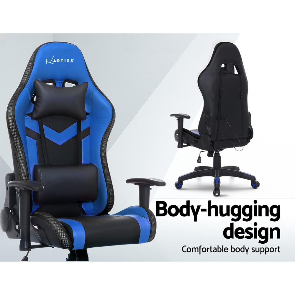 early sale simpledeal Gaming Office Chair RGB LED Lights Computer Desk Chair Home Work Chairs