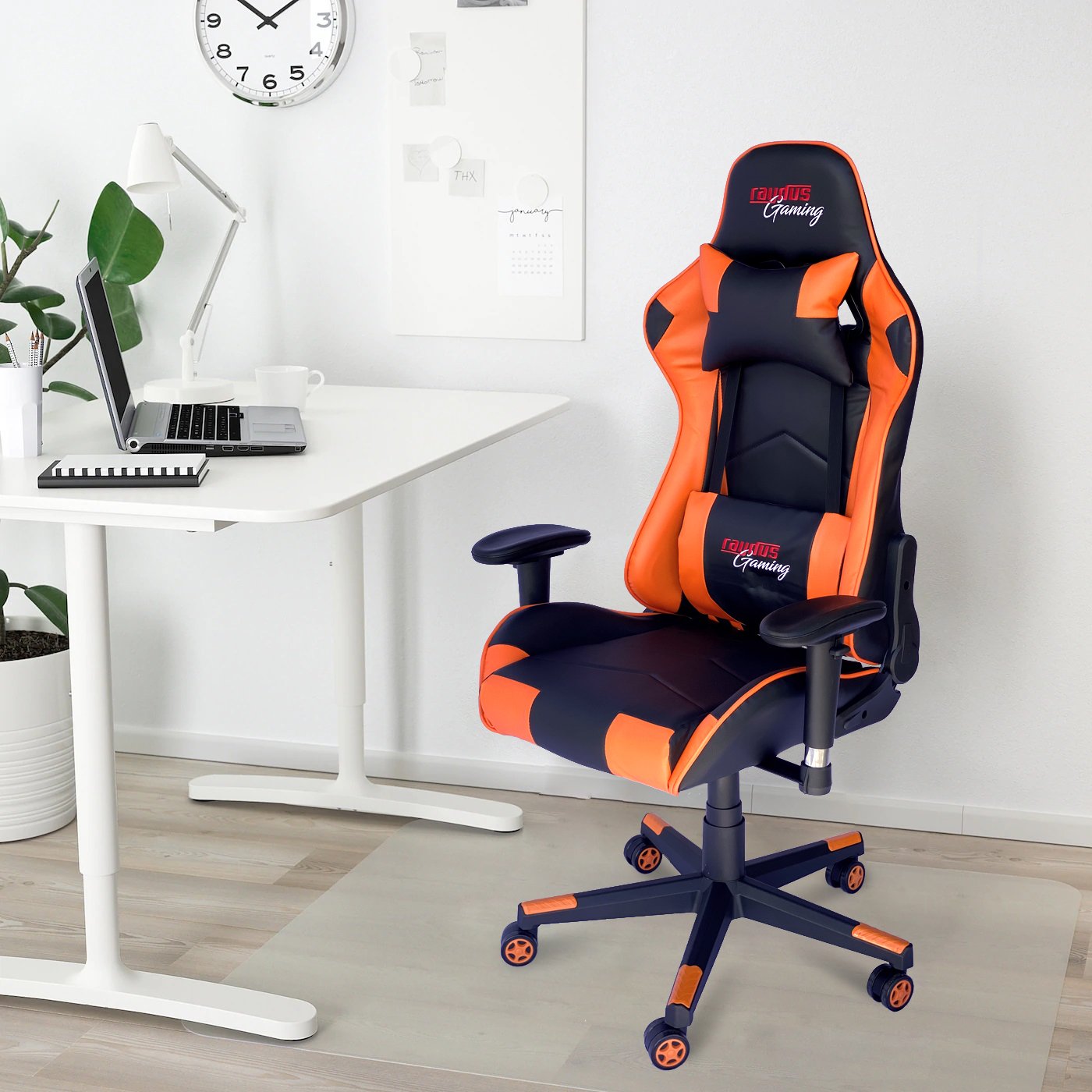 furniture Gaming Racer Chair Orange