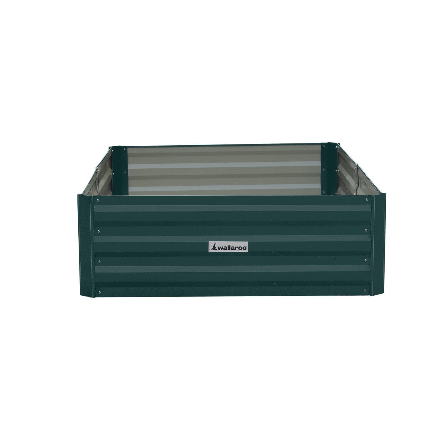 Garden Bed 150 x 90 x 30cm Galvanized Steel - Green