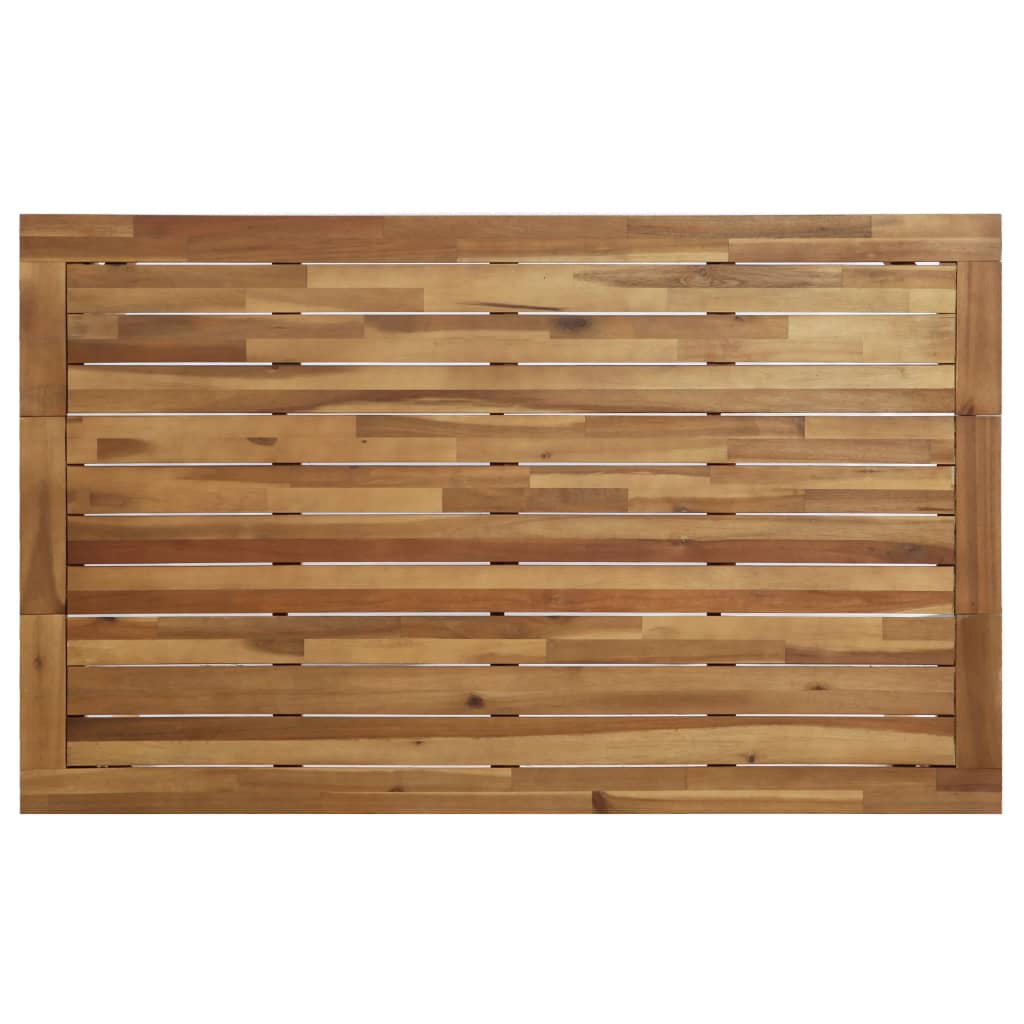 Garden Table 150x90x75 cm Solid Acacia Wood