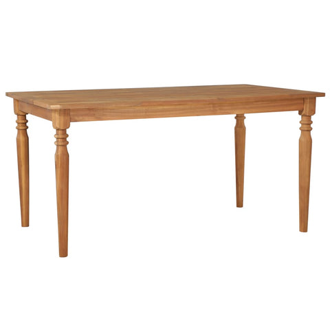 Garden Table 150x90x75 cm Solid Acacia Wood
