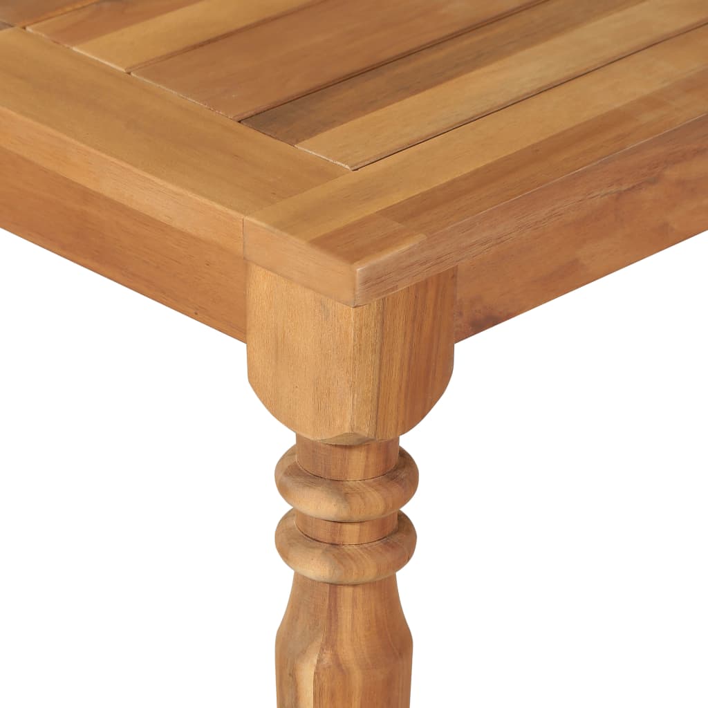 Garden Table 150x90x75 cm Solid Acacia Wood