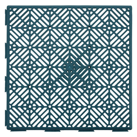 Garden Tiles 24 pcs Green Plastic