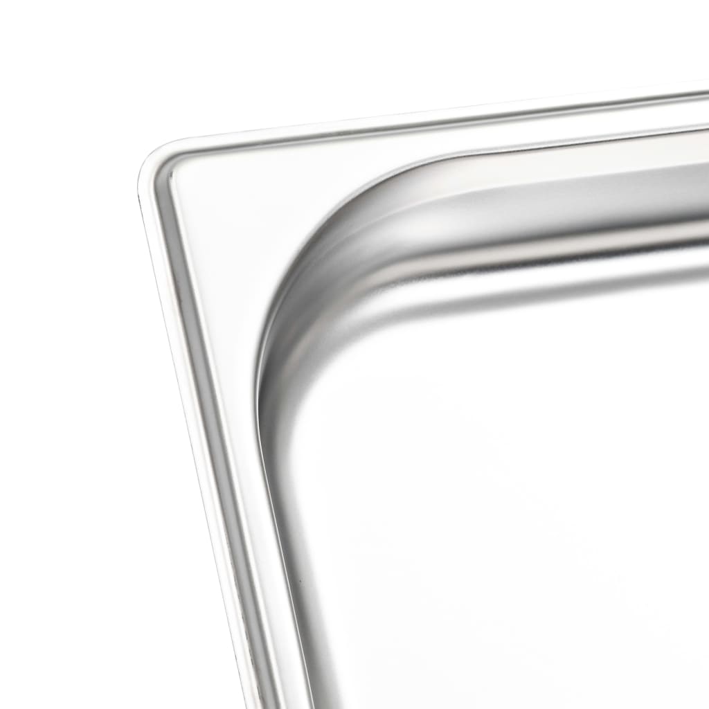 Gastronorm Containers 12 pcs GN 1/3 40 mm Stainless Steel