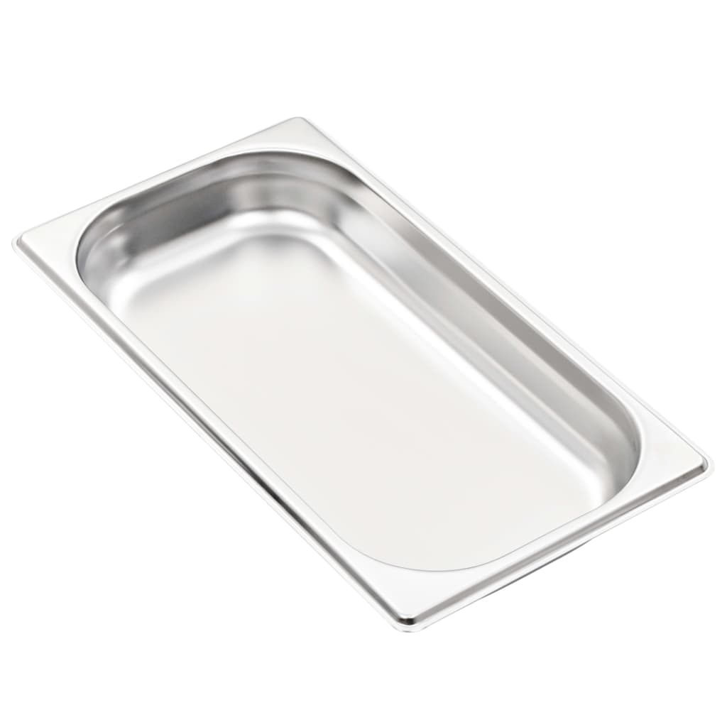 Gastronorm Containers 12 pcs GN 1/3 40 mm Stainless Steel