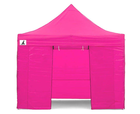 Gazebo Tent Marquee 3x3 PopUp Outdoor Wallaroo Pink
