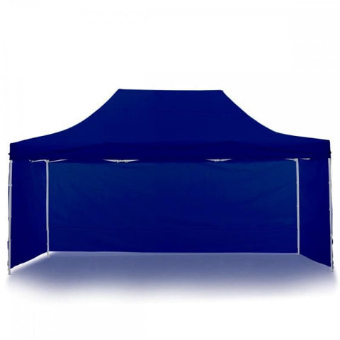 Gazebo Tent Marquee 3x4.5m PopUp Outdoor Wallaroo Blue